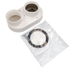 Адаптер дымоходный переходной 60х100 на 80х80